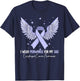Dad Father Esophageal Cancer Awareness T-Shirt - T-Shirt | Navy