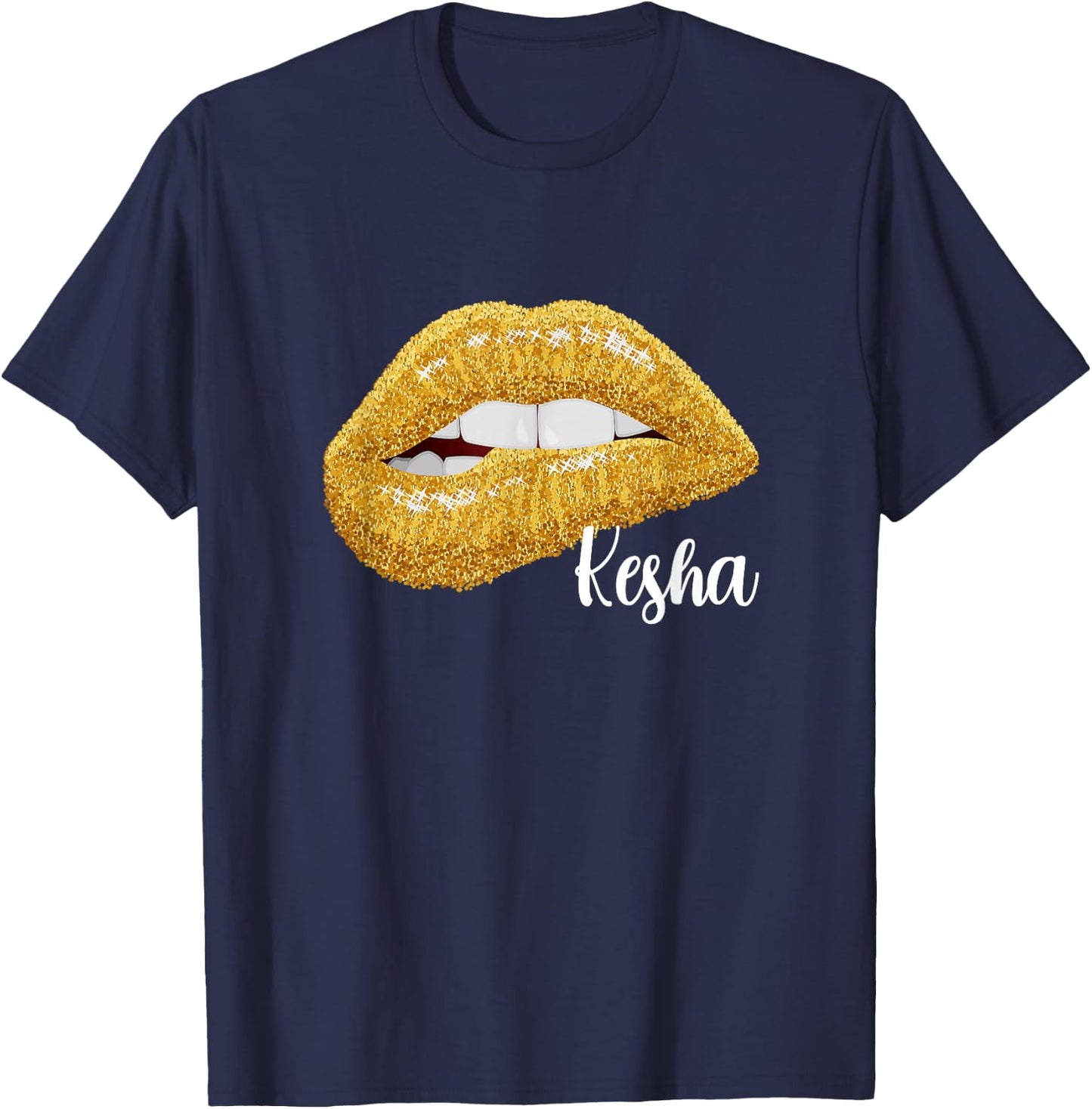 Kesha - First Name Gift T-Shirt - T-Shirt | Navy