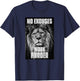 No Excuses Work Harder Bodybuilding Gym Motivational Workout T-Shirt - T-Shirt | Navy