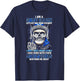 I'm A Grumpy Old Man Let's Get One Thing Straight (on back) T-Shirt - T-Shirt | Navy