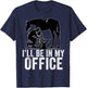 Funny Farrier Horseshoes Horses' Hooves Installer Men Dad T-Shirt - T-Shirt | Navy