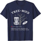 Disc Golf - Funny Stupid Tree Tree-nied III T-Shirt - T-Shirt | Navy