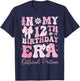 in My 12th Birthday Era Coquette Bow Official Preteen Girls T-Shirt - T-Shirt | Navy