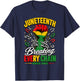 Juneteenth Breaking Every Chain 1865 Fist Freedom Day T-Shirt - T-Shirt | Navy