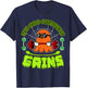 Halloween Workout Ghost Training With Barbell T-Shirt - T-Shirt | Navy