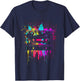 80s 90s Retro Party Fancy Dress Cassette , black T-Shirt - T-Shirt | Navy