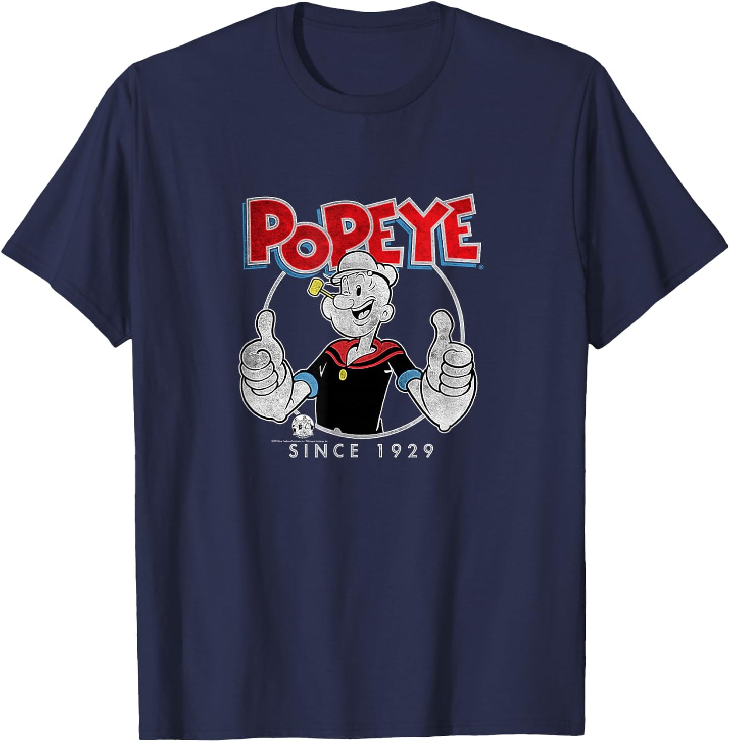 Popeye Since 1929#34107 T-Shirt - T-Shirt | Navy