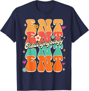 Otolaryngologist Otolaryngology Doctor ENT Ear Nose Throat T-Shirt - T-Shirt | Navy