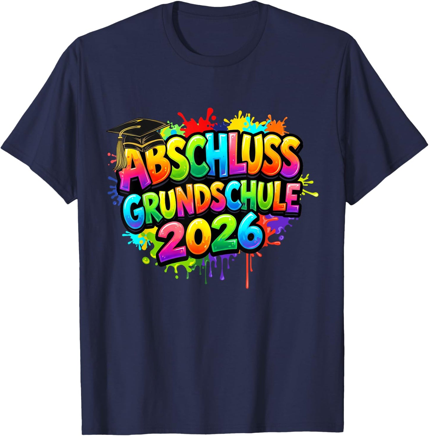 Grundschule Absolvent Abgänger Grundschule Abschluss 2026 T-Shirt - T-Shirt | Navy