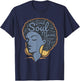 I Love 70's 80's Funk Soul Music T-Shirt - T-Shirt | Navy