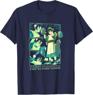 Avatar: The Last Airbender Toph Beifong Earthbending Master T-Shirt - T-Shirt | Navy