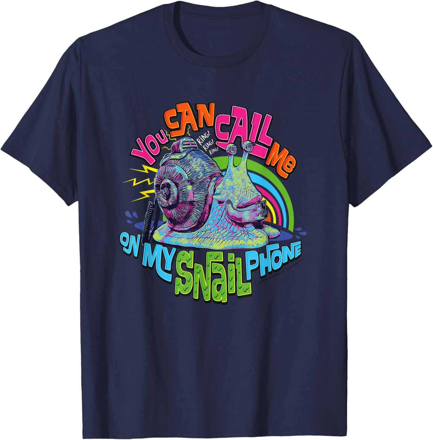 One Piece Call Me On My Snail Phone Den Mushi Anime , Blue, S T-Shirt - T-Shirt | Navy