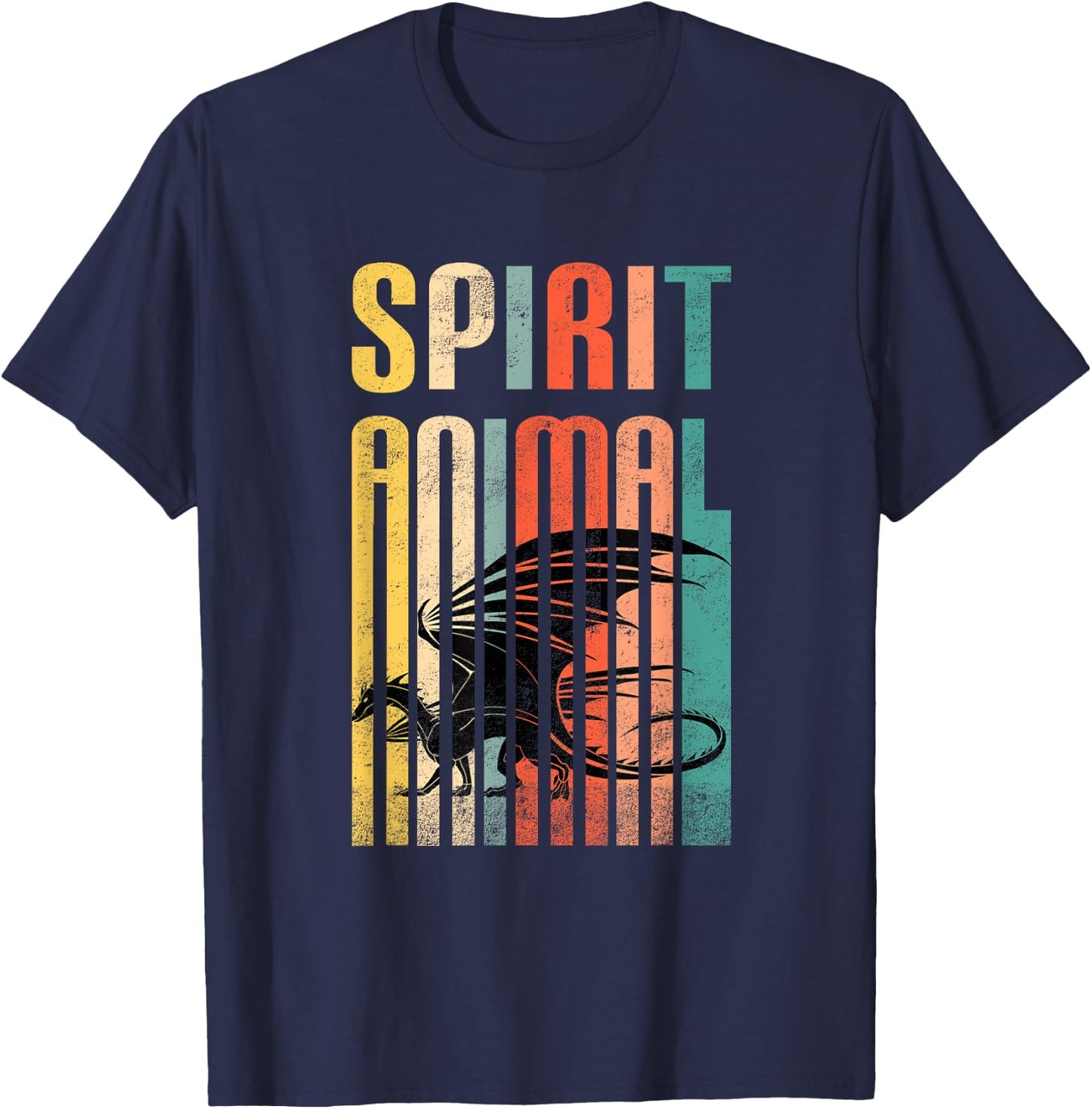 Dragon Gift Lover Gifts - Dragon Spirit Animal T-Shirt - T-Shirt | Navy