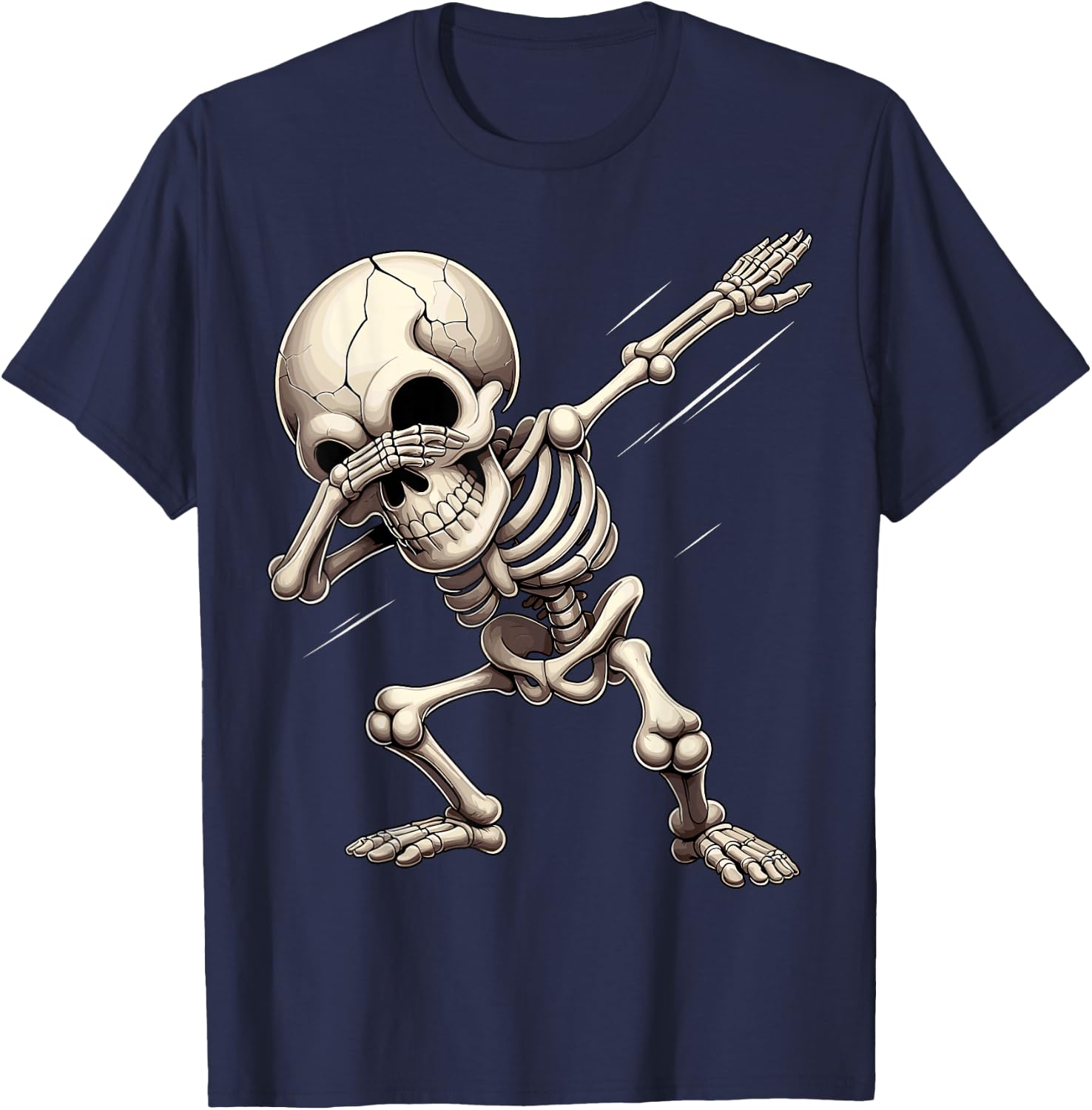 Dabbing Skeleton Dab Kids T-Shirt - T-Shirt | Navy