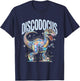 Disco Dinosaur Diplodocus 70s Dino Dancing Funny Disco Party T-Shirt - T-Shirt | Navy