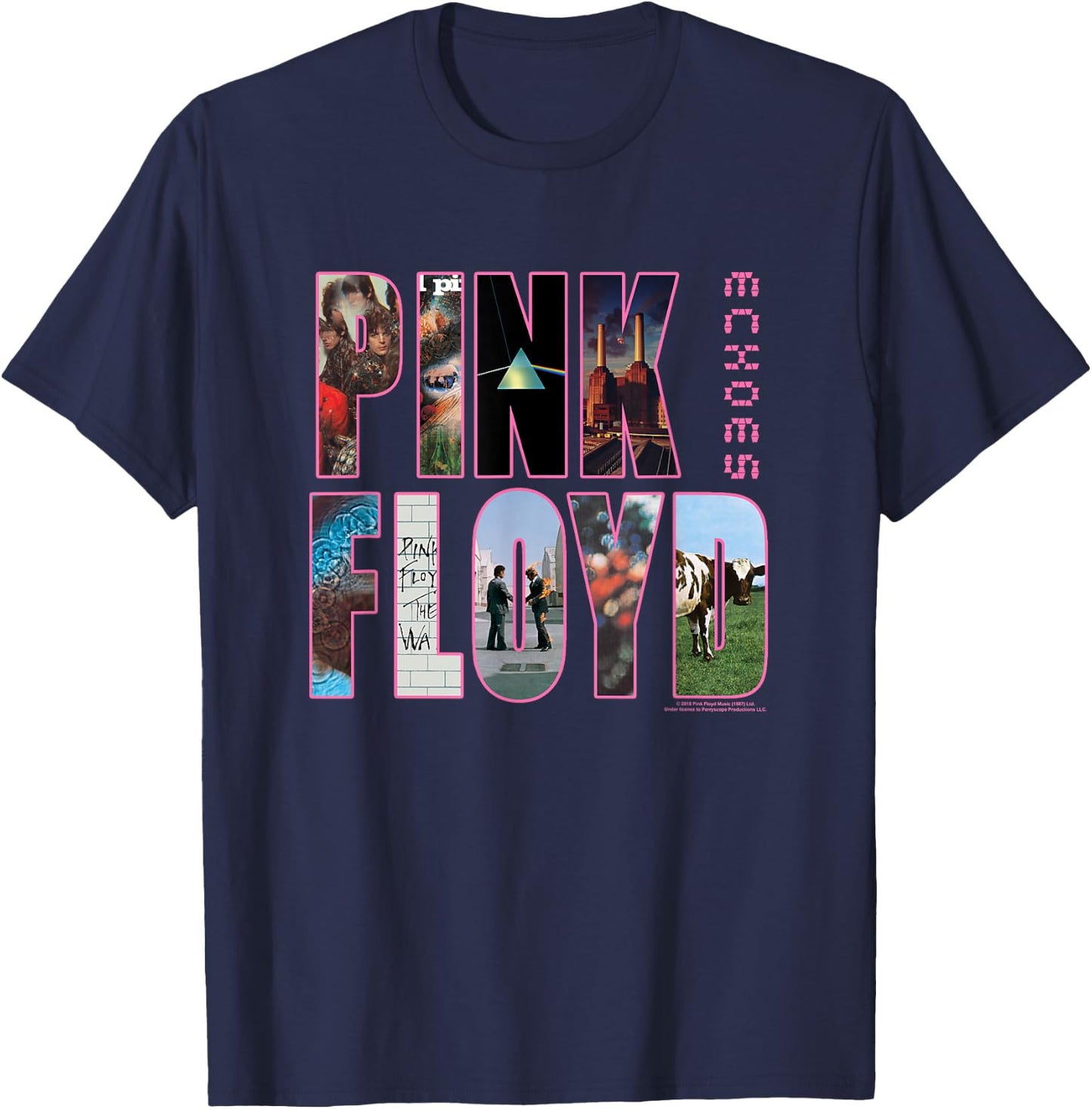 PINK FLOYD COVER , grey, S T-Shirt - T-Shirt | Navy