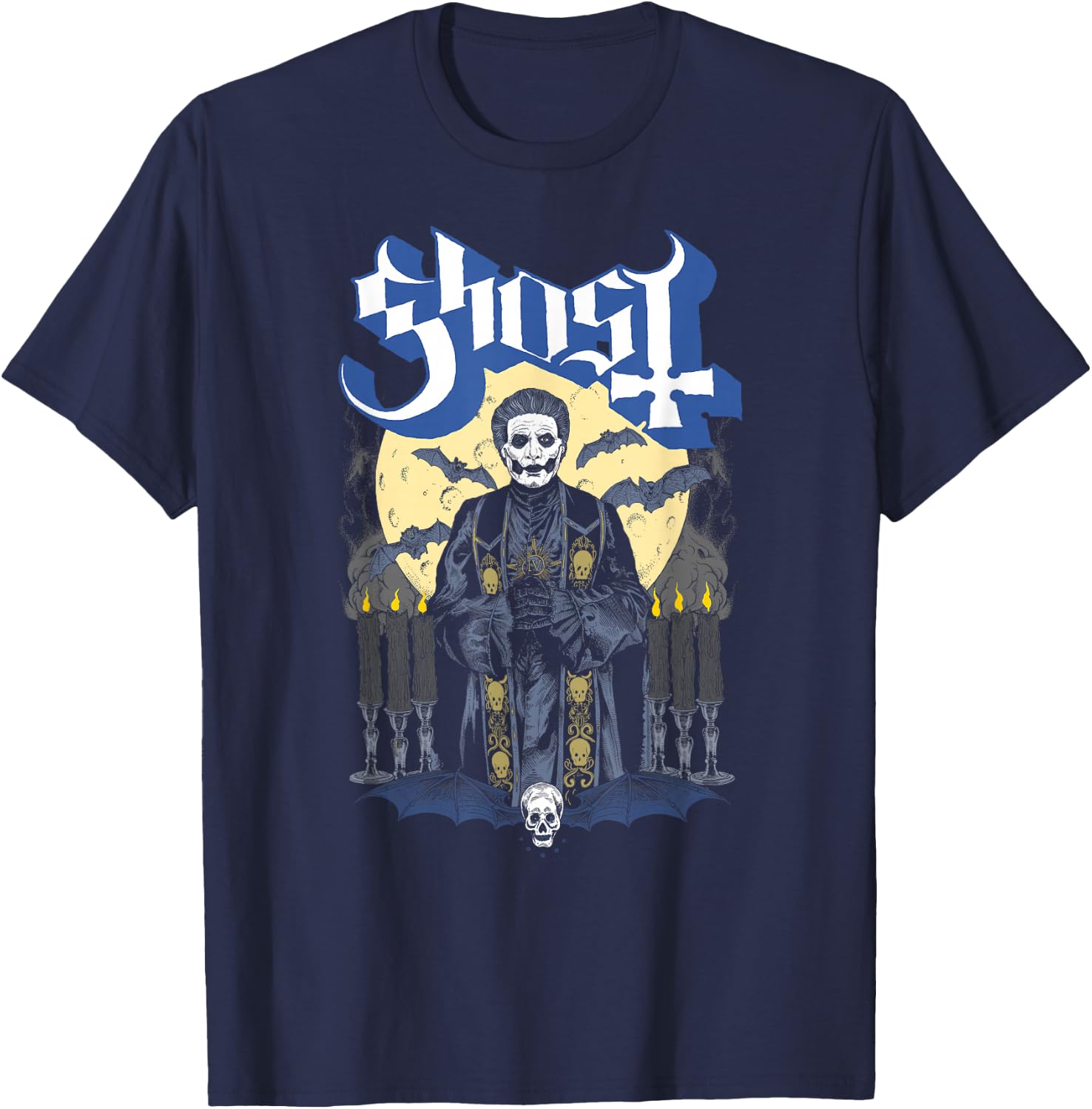 Ghost - Impera Host Amazon Exclusive T-Shirt - T-Shirt | Navy