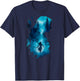 Regenbogen Frau Aquarell Wald - Bogenschießen Natur Kunst T-Shirt - T-Shirt | Navy
