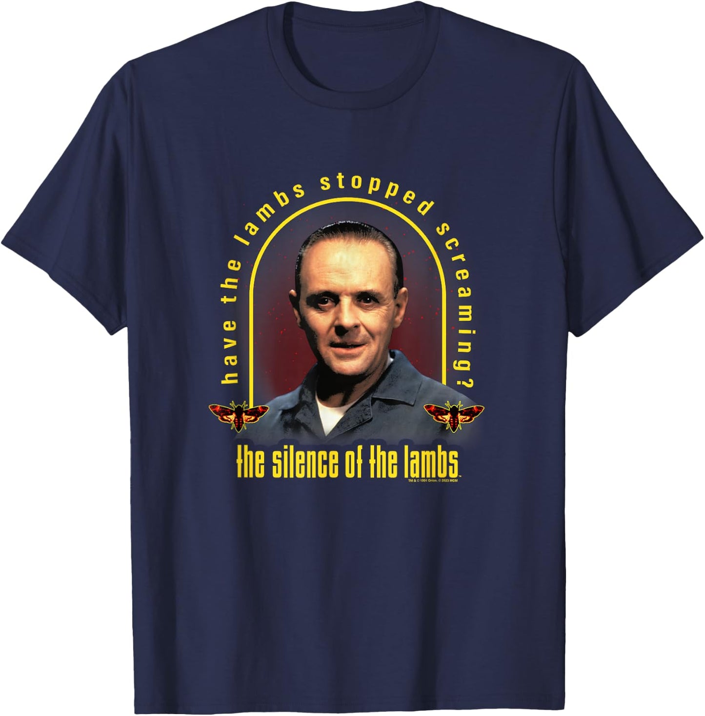 The Silence of The Lambs Have The Lambs Stopped Screaming? T-Shirt - T-Shirt | Navy