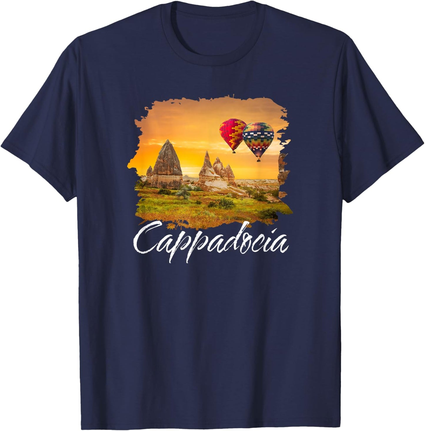 Turquie Cappadoce Souvenir/Cappadoce T-Shirt - T-Shirt | Navy