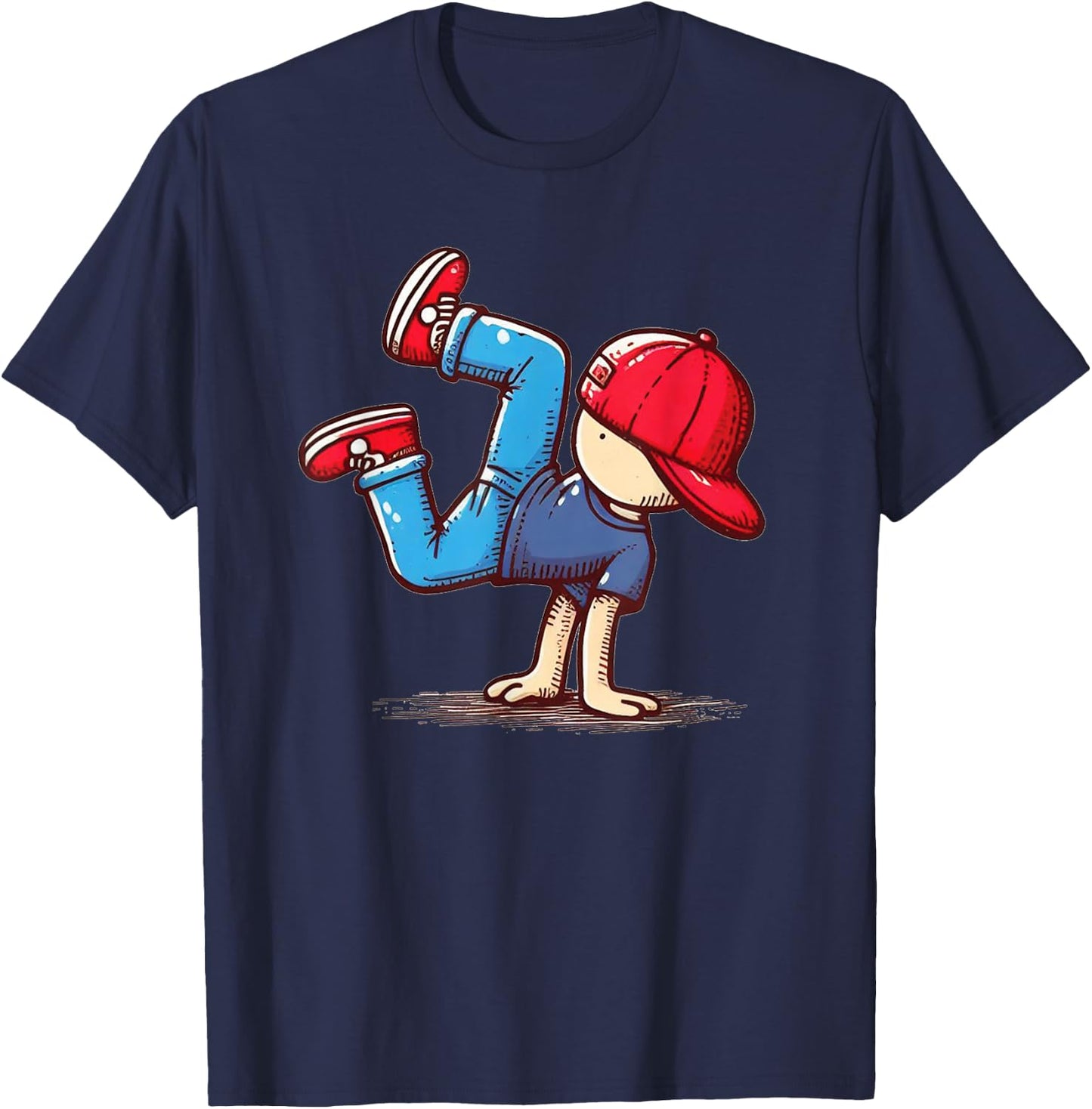 Kleiner Breakdancer T-Shirt - T-Shirt | Navy