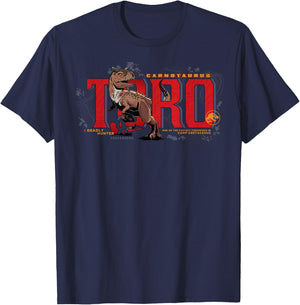 Jurassic World: Camp Cretaceous Carnotaurus Toro T-Shirt - T-Shirt | Navy