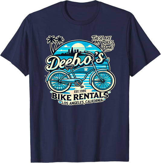 Deebo's Bike Rentals Los Angeles 1995 Magasin de vélos T-Shirt - T-Shirt | Navy
