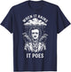 When It Rains It Poes T-Shirt - T-Shirt | Navy