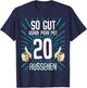 20th Birthday Man Woman 20 Years 2003 Decorative Funny Gift , black T-Shirt - T-Shirt | Navy