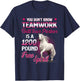 You Don't Know Teamwork Until Your Partner Is A 1200 Pound T-Shirt - T-Shirt | Navy