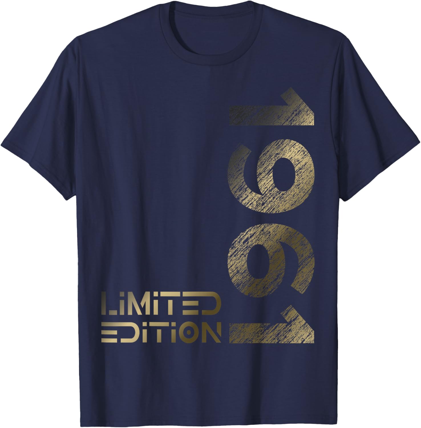 Limited Edition Jahrgang 1961 Mann Frau 65. Geburtstag T-Shirt - T-Shirt | Navy