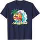 Santa Cruz CA Kalifornien Surfer I Santa Cruz Kalifornien T-Shirt - T-Shirt | Navy