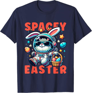 Astronaut Osterhase Jungen Mädchen Osternest Frohe Ostern T-Shirt - T-Shirt | Navy