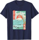 Lake Ashi Mount Fuji Japanese Cherry Blossom Japan T-Shirt - T-Shirt | Navy