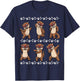 Dancing Otter With Sunglasses T-Shirt - T-Shirt | Navy