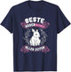 Beste Hasen Mama aller Zeiten Hase Kaninchen Osterhase T-Shirt - T-Shirt | Navy