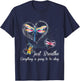 Dragonfly Just Breathe Everything is Going to Okay T-Shirt - T-Shirt | Navy