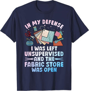 Funny Quilting Design Women Sewing Sew Quilter Sewer T-Shirt - T-Shirt | Navy