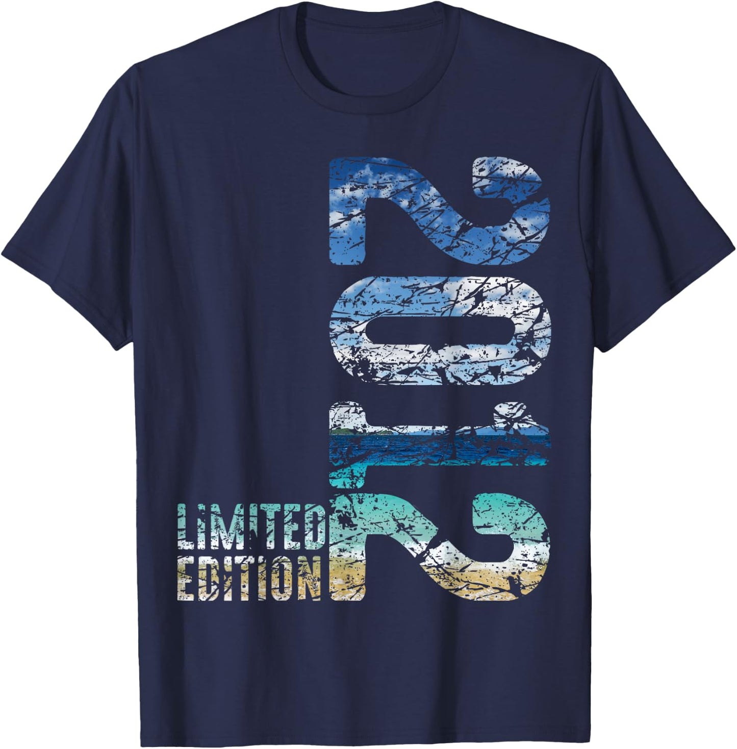 14th Birthday Boy Girl 14 Years 2012 Gift Funny T-Shirt - T-Shirt | Navy