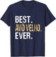 Best Avô Velho Ever Portuguese Brazilian Grandpa T-Shirt - T-Shirt | Navy