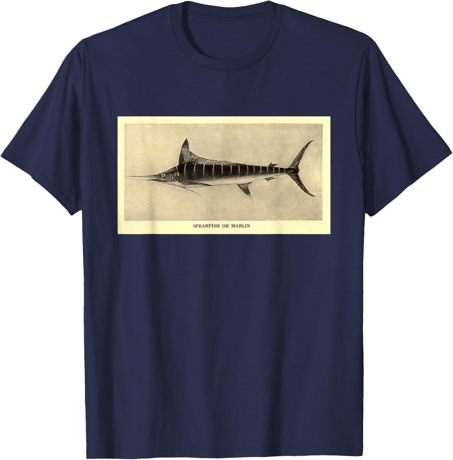 Atlantic Blue Marlin T Shirt T-Shirt - T-Shirt | Navy