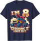 8 Year Old Boys 8th Birthday Dinosaur Monster Truck Party T-Shirt - T-Shirt | Navy