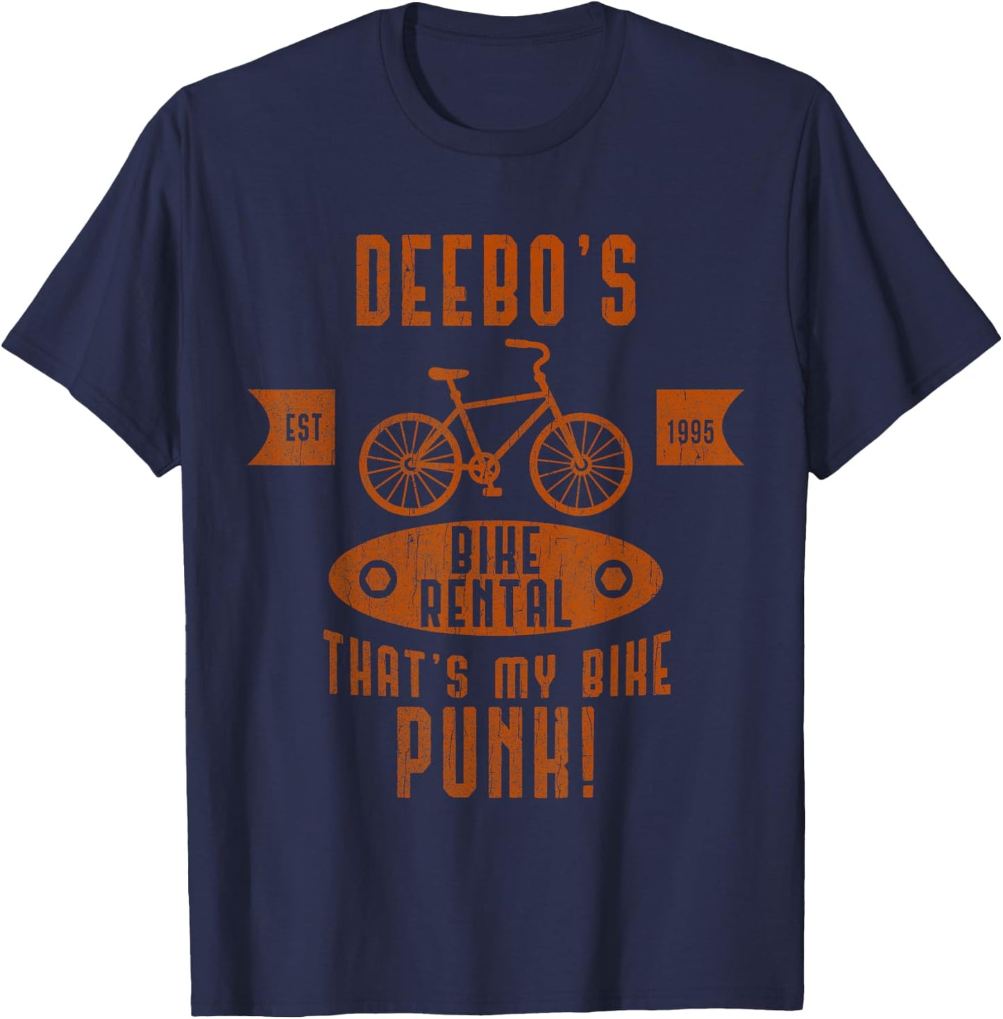 Deebo's bike rental T-Shirt - T-Shirt | Navy