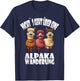 Alpaka Wanderung, lustiges Alpaka und Lama Spruch T-Shirt - T-Shirt | Navy
