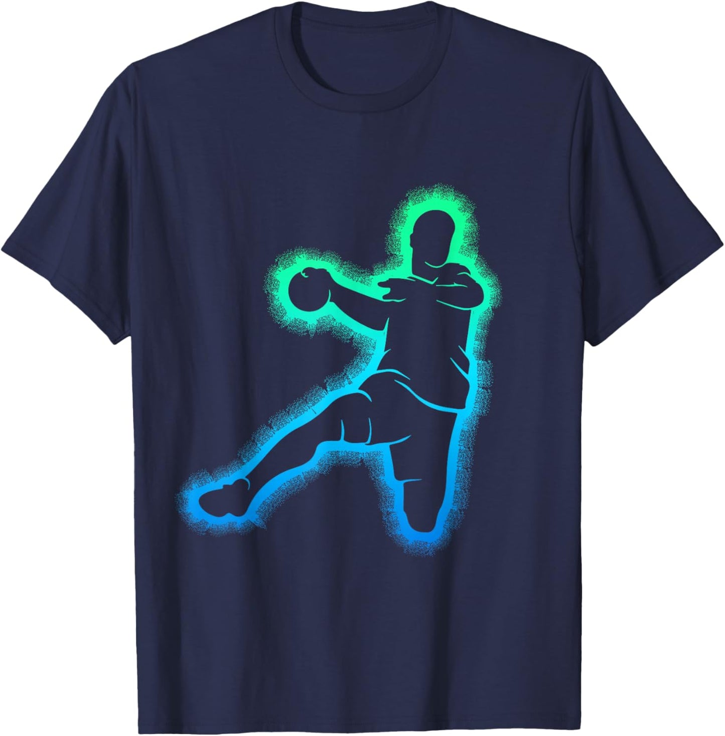Handball Handballer Boys Children's , black T-Shirt - T-Shirt | Navy