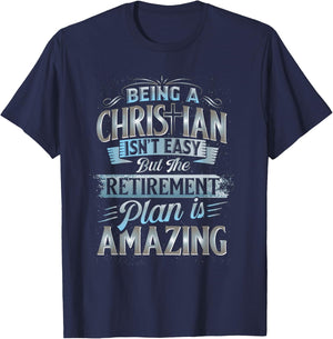 Funny Christian Shirt Funny Christian Gifts Funny Religious T-Shirt - T-Shirt | Navy