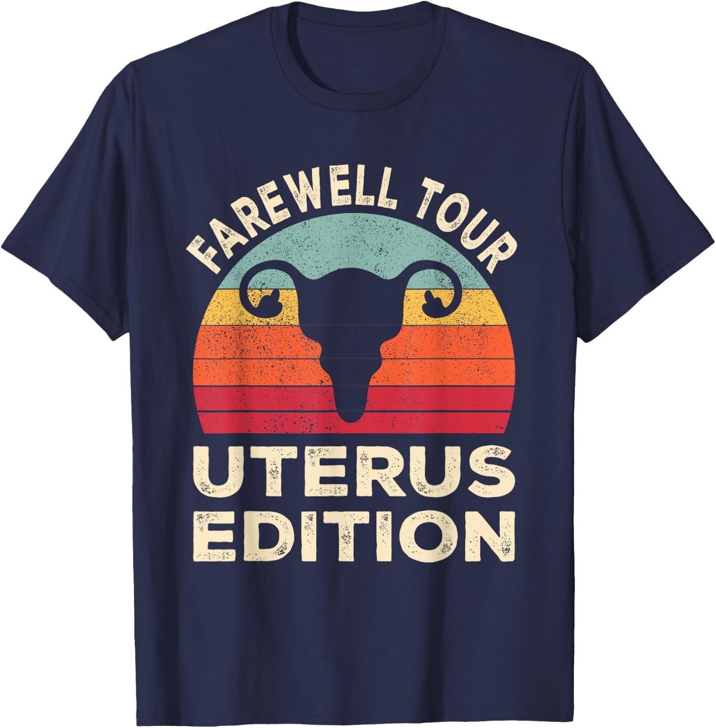 Hysterectomy Recovery Uterus Laparoscopic Hysterectomy T-Shirt - T-Shirt | Navy