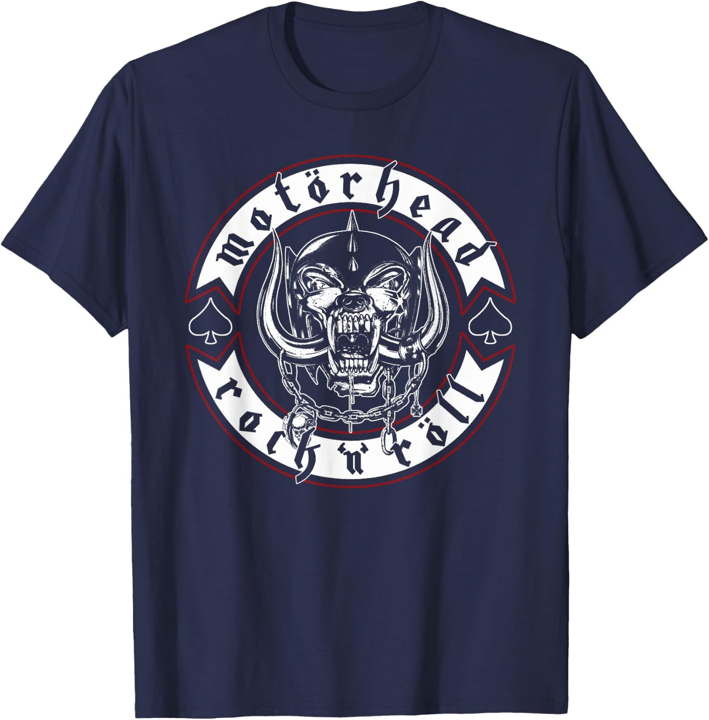 Motörhead Rock N Roll , black, s T-Shirt - T-Shirt | Navy