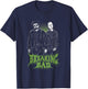 Breaking Bad Walter & Jesse Warped Small T-Shirt - T-Shirt | Navy