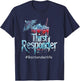 Thirst Response Responder Funny Bartender Mixologists T-Shirt - T-Shirt | Navy